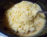 Pas rețetă Tagliatelle cu chifteluțe în sos alb! 4 fotografie