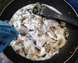 Foto langkah ke 4 dari resep Spaghetti creamy mushroom.