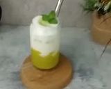 Foto langkah ke 6 dari resep Avocado ice matcha latte.