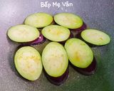 Hình bước làm 3 của món Cà tím kho xá xị chay