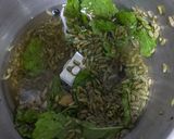 A picture of step 1 of Fennel sharbat.