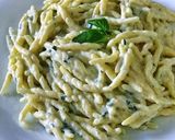 Foto del passaggio 4 della ricetta Trofie liguri con ricotta e basilico