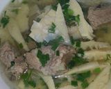 Hình bước làm 5 của món Canh sườn nấu măng