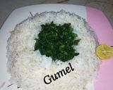 Farar shinkafa da ganyematakin girki2 hoto
