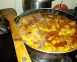 A picture of step 9 of Chicken dakbunglow.
