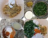 A picture of step 2 of Spinach & Cottage Cheese Stuffed Sweet Potato Cutlets(Golden Pan-Seared Shakarkandi Delight).