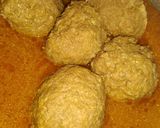 A picture of step 8 of Koftay Salan.