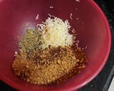A picture of step 3 of Baked cauliflower crispies.