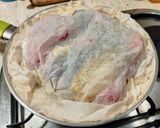 Foto del paso 7 de la receta: Pollo con verduras, sin horno
