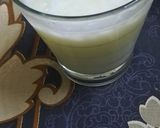 A picture of step 1 of Doodh slice drink.