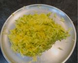 A picture of step 2 of Mangai Sadum / Raw Mango Rice.