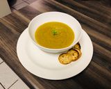 A picture of step 3 of Butternut Squash, Kale and Chickpea Soup.