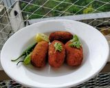A picture of step 7 of Vegetable cutlet.