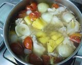รูปขั้นตอนการทำที่ 7 ของ ไก่ต้มสับปะรด