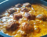 A picture of step 10 of Paneer kofta curry.