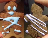 Foto del paso 7 de la receta: Galletas decoradas de chocolate y naranja