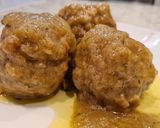 Foto del paso 9 de la receta: Champiñones rellenos de carne en salsa