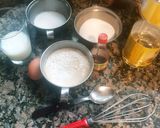Foto del paso 1 de la receta: Bizcochuelo casero sabor banana/coco y vainilla