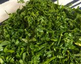 A picture of step 1 of Methi Thepla.