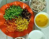 Hình bước làm 1 của món Súp gà thập cẩm