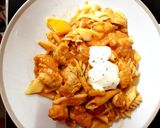 A picture of step 7 of My Delicious Sweet Chicken Chilli Pasta. 😀.