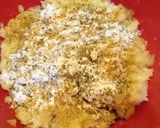 Virslivel töltött krumpli golyó recept fázis 2 fotója