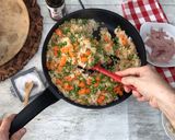 Foto del paso 8 de la receta Arroz oriental tres delicias