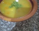 صورة لخطوة 2 من وصفة 😋شوربة جلبانة مرقة بيضاء👌