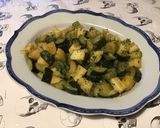 Une image de l'étape 12 de Poêlée de courgettes et panais au bouillon de butternut.