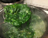 Foto del paso 2 de la receta: Filete de ternera con espinacas salteadas con jamón