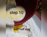 A picture of step 11 of Bow tie buns.