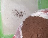 A picture of step 1 of Chocolate truffle cake😊.