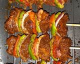 A picture of step 14 of Beef skewers.