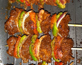 A picture of step 14 of Beef skewers.
