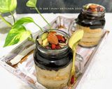 Foto langkah ke 5 dari resep Biscuits Coffee Cream Cake in jar.
