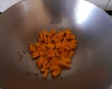 A picture of step 2 of Buckwheat Groat Pulao.