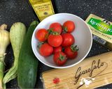 A picture of step 1 of 15 Minute Summer Vegetable Pasta.