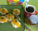 Foto del paso 4 de la receta: Tostadas de pan con fruta y miel