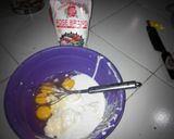 Foto langkah ke 2 dari resep Telur Gabus Keju Dg Tepung Beras~No Margarin No Butter~No Mixer.