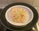 A picture of step 3 of Asian steamed fish.