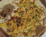 A picture of step 6 of Baysan naan.