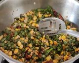 A picture of step 3 of Maize flour, sweet corn vegetable fritters.