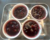 A picture of step 3 of Rote Grütze (German Red Berry Pudding) - fast simple and delicious dessert.