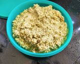 A picture of step 1 of Whole Green Gram Pakoda.