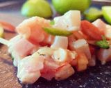 Foto del paso 4 de la receta: Ceviche de langostinos y pez espada