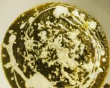 A picture of step 4 of Palak paneer.