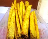 A picture of step 6 of Crispy Golden Fried Yam.