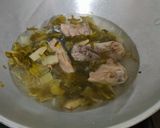 Foto langkah ke 4 dari resep Ayam Sayur Asin 3S.