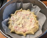 Foto del passaggio 6 della ricetta Tortino di Pasta Brise’ Farcito con Ricotta
