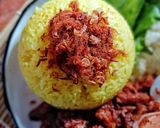 Foto langkah ke 3 dari resep Nasi Kuning Betawi.
